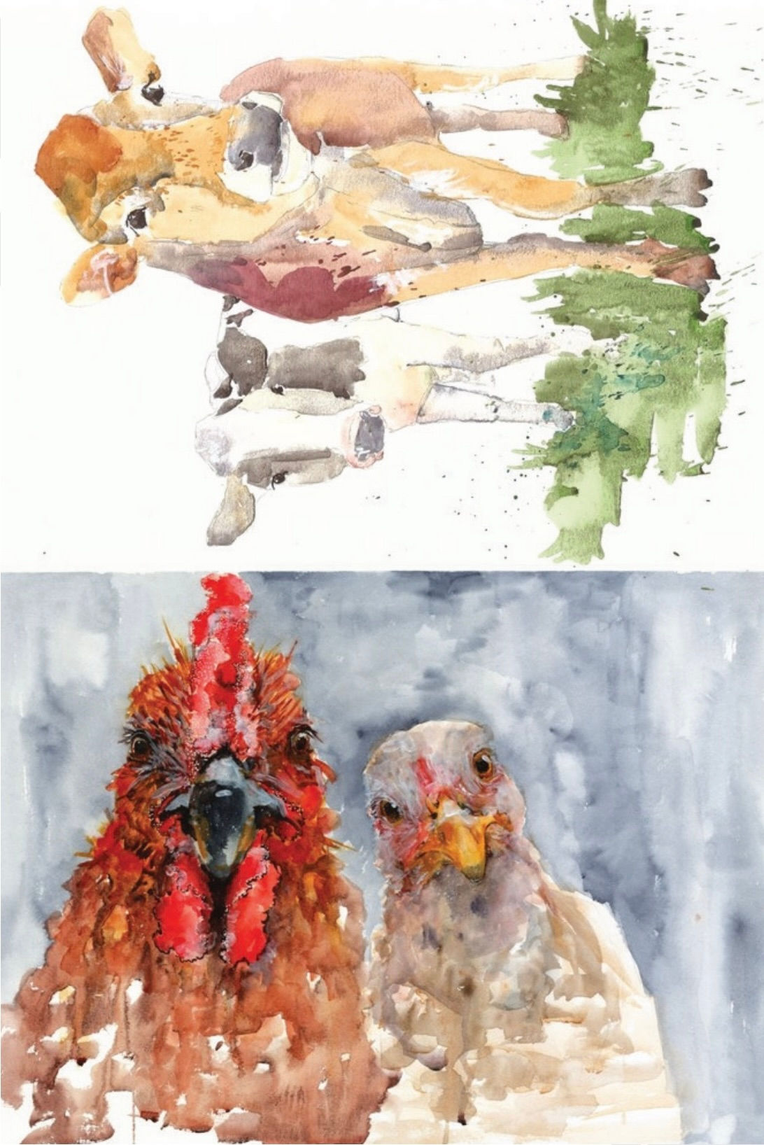 Farm Animals - Roycycled Treasures Decoupage Paper