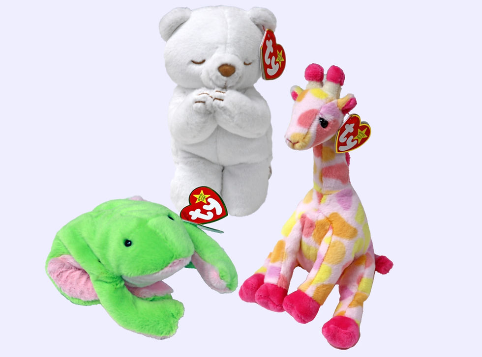 LE 7th Series Hope II and Twigs II- Ty Beanie Baby