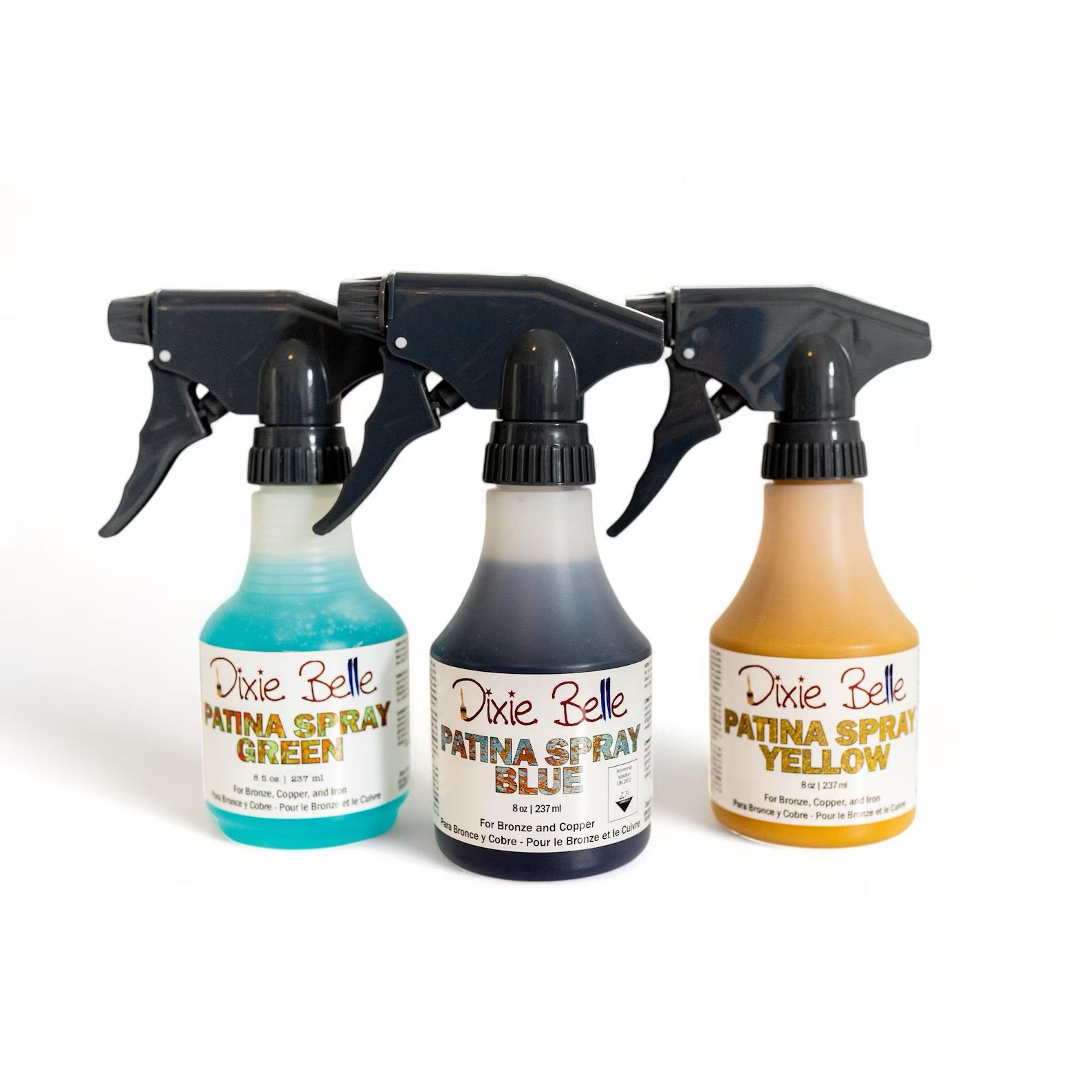 Green, Blue, Yellow Patina Spray | Dixie Belle Paint