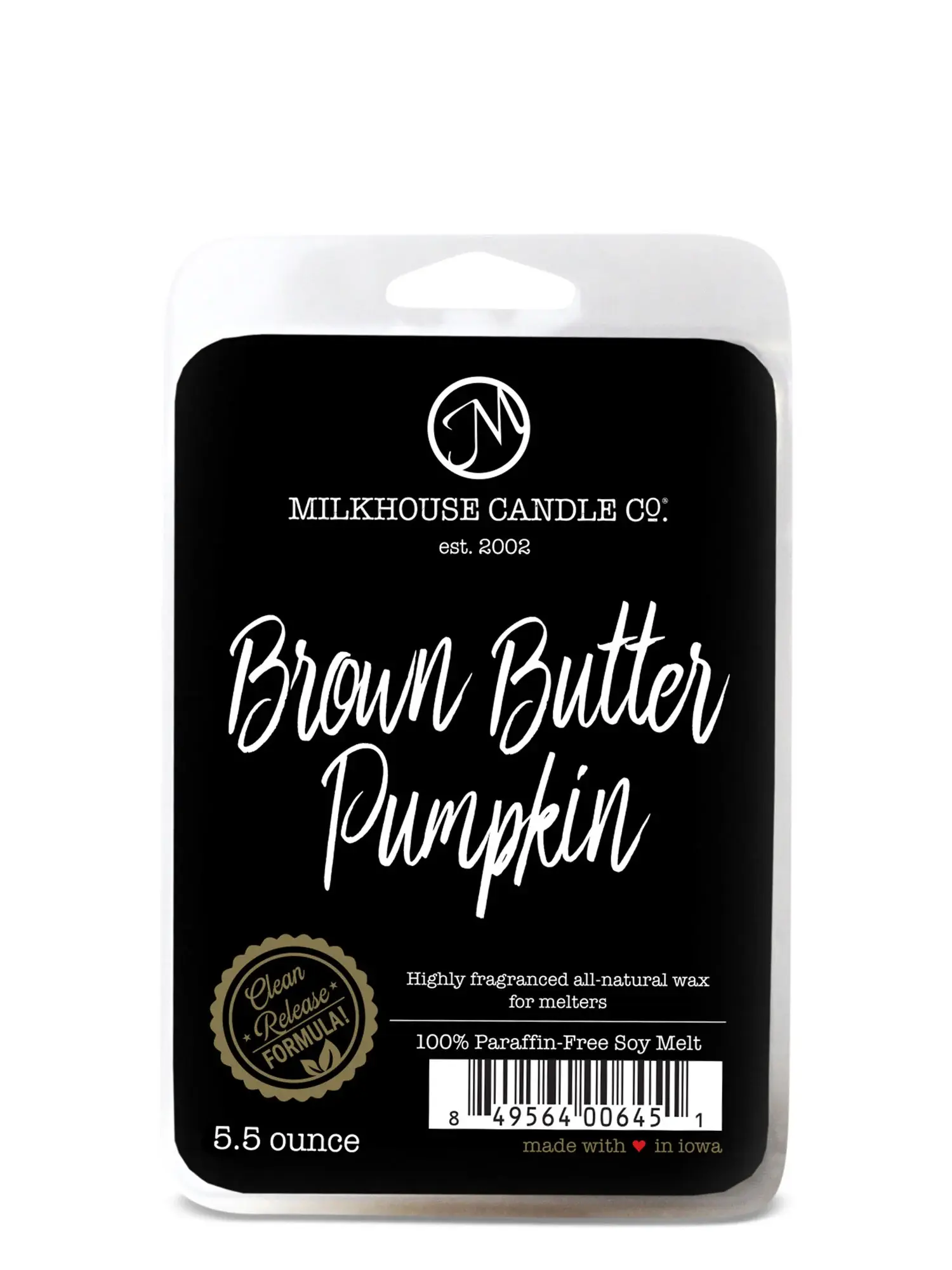 Brown Butter Pumpkin | Creamery Melts | Milkhouse Candles