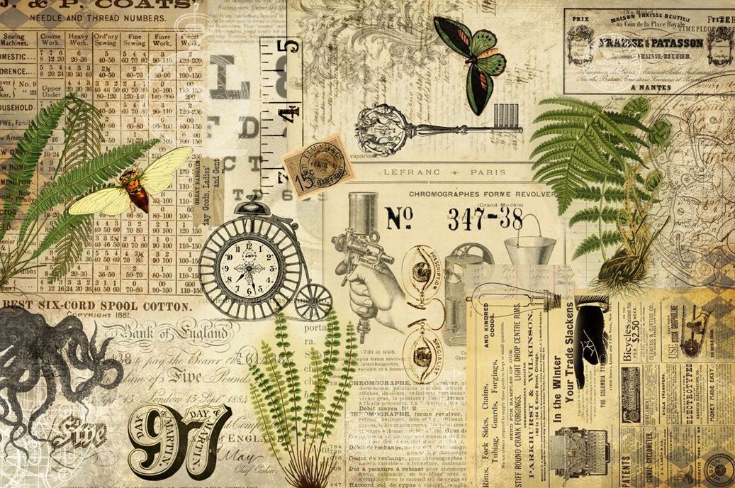 Industrial Masterboard - Roycycled Treasures Decoupage