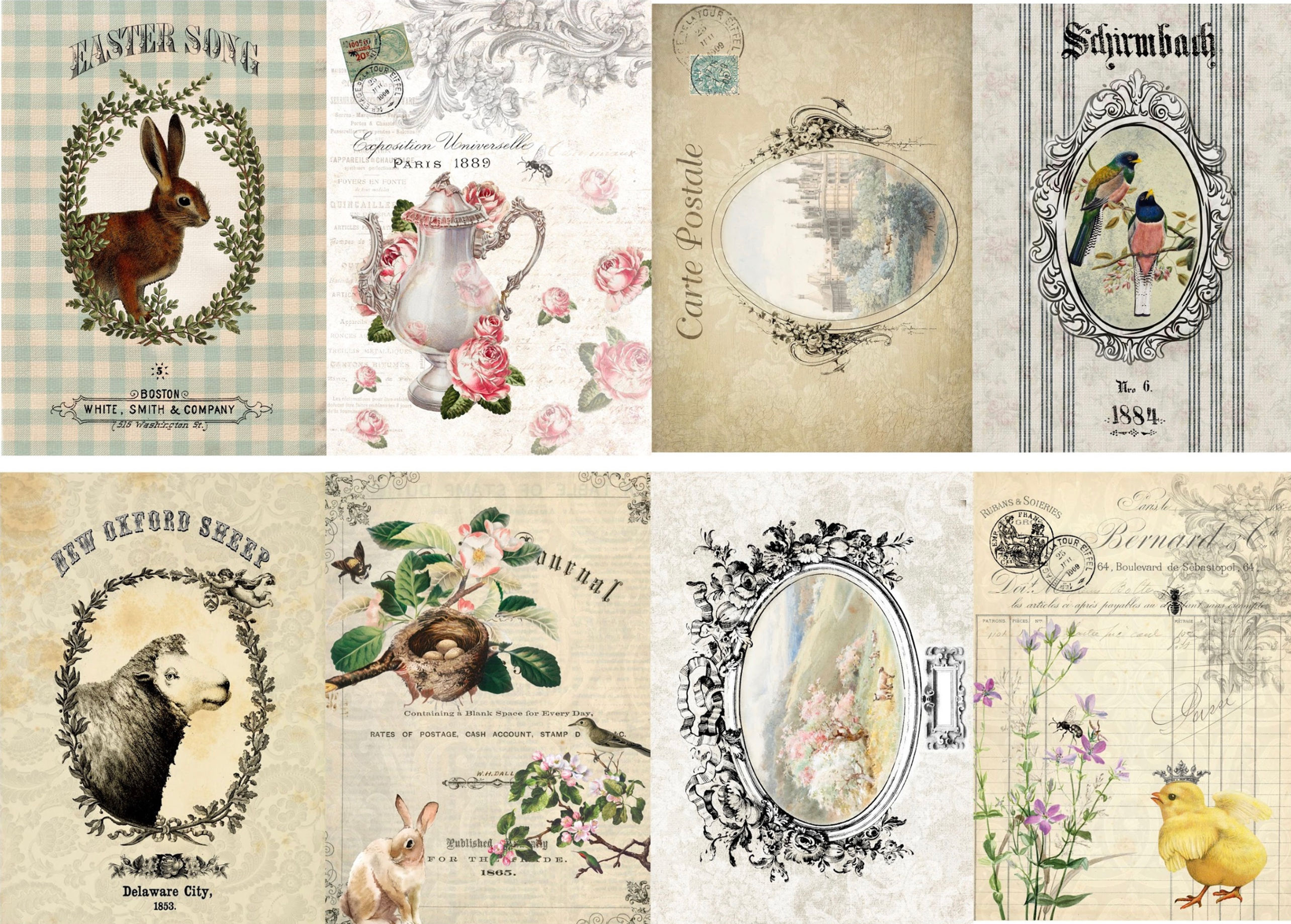 Spring Elements - Roycycled Treasures Decoupage