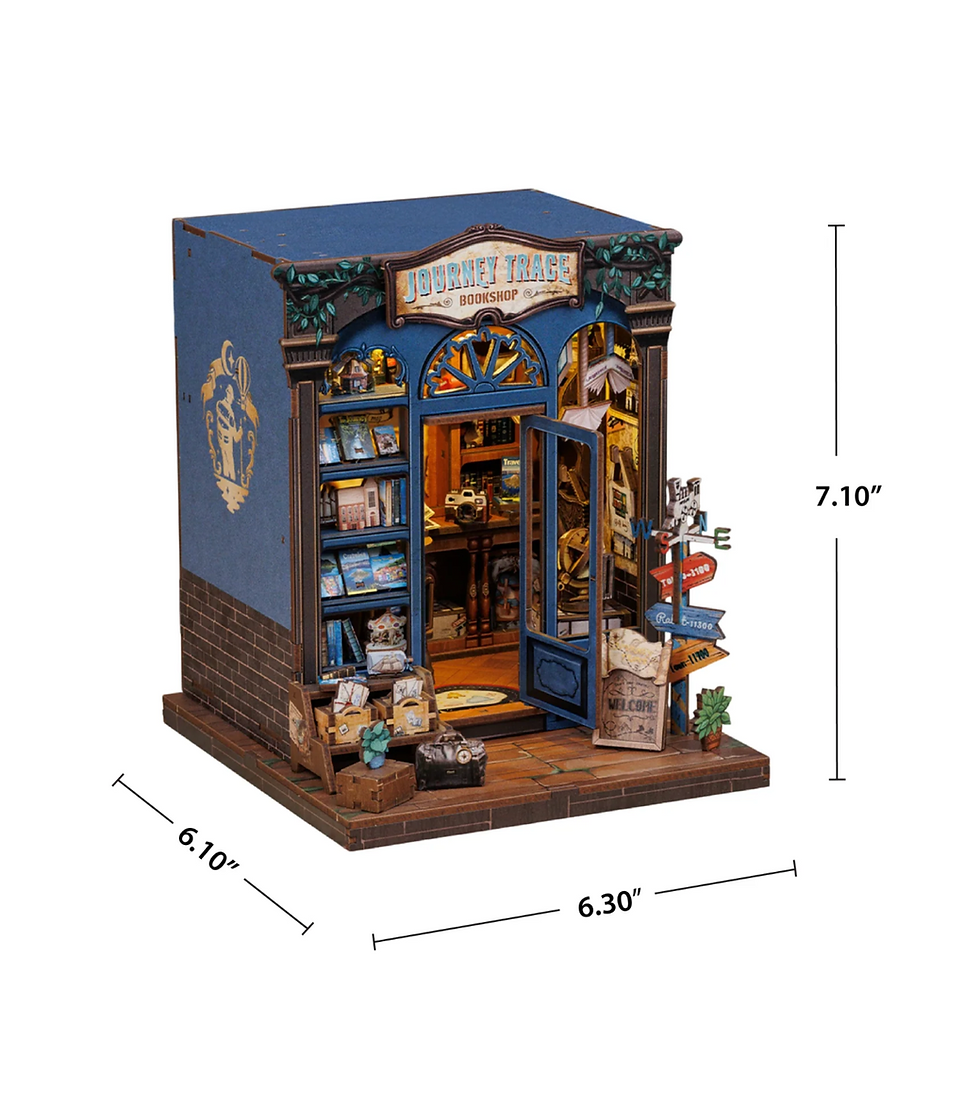 Thumbnail: Journey Trace Bookshop | Book Nook Kit