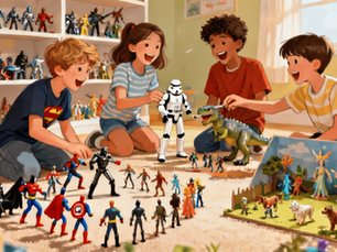 The Power of Play: How Action Figures Benefit Kids
