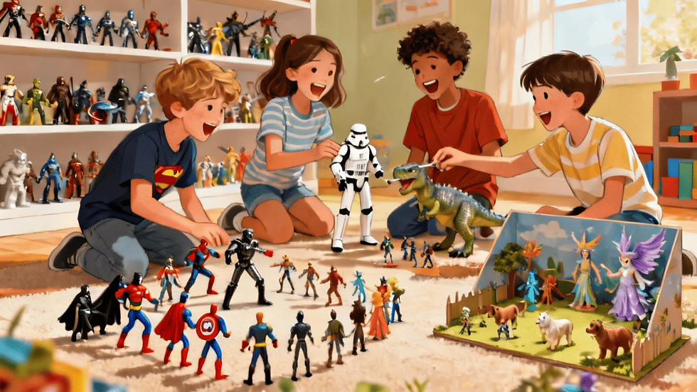 The Power of Play: How Action Figures Benefit Kids