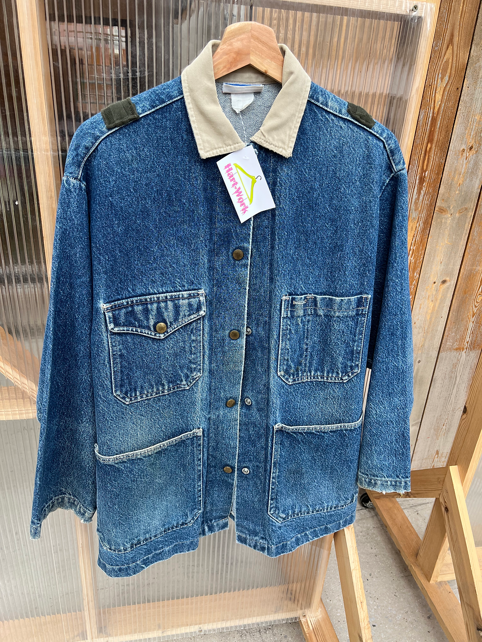 Thumbnail: Reworked Vintage Adidas Denim Jacket 