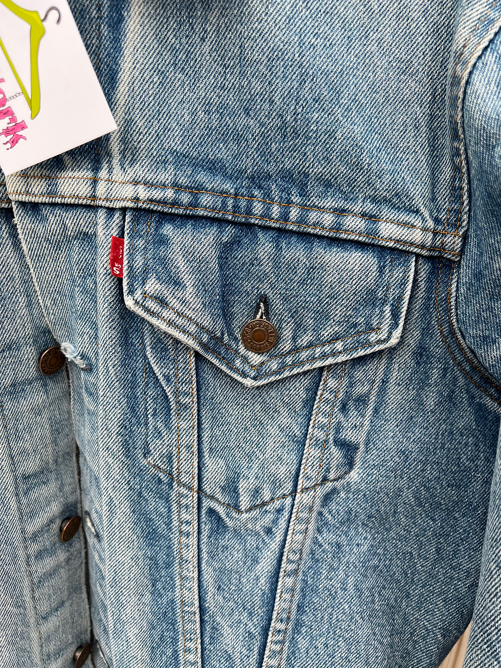 Thumbnail: Reworked Levi’s vintage Denim Jacket 