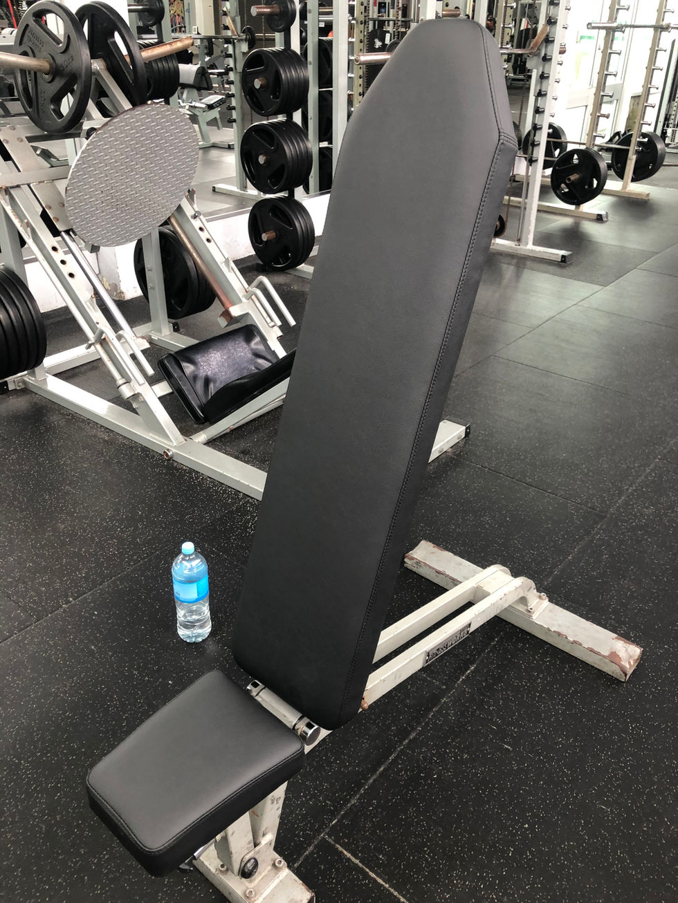 Gym equipment vinyl restoration