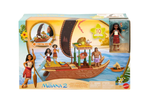 Aventura en la canoa de Moana