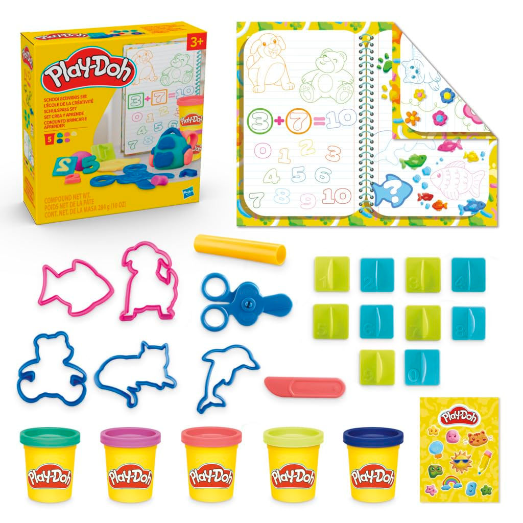 Play-Doh set crea y aprende
