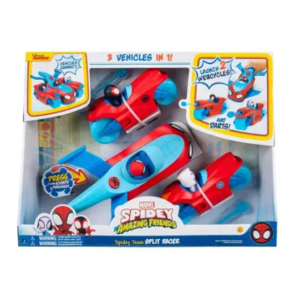 Equipo de Spidey split racer