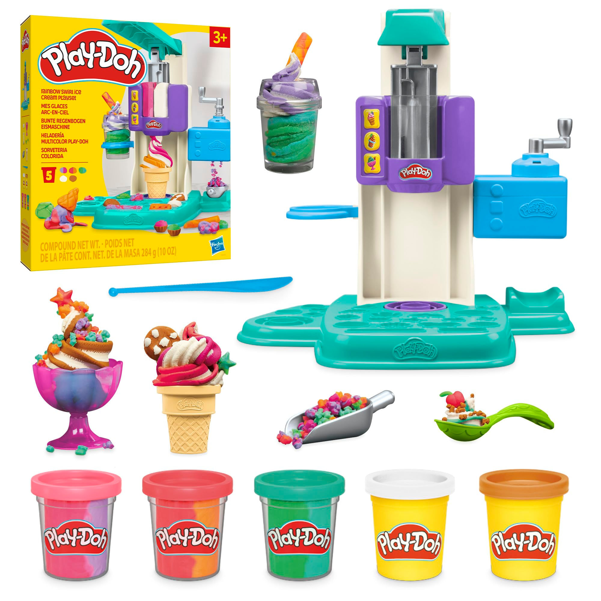 Play-Doh heladería multicolor