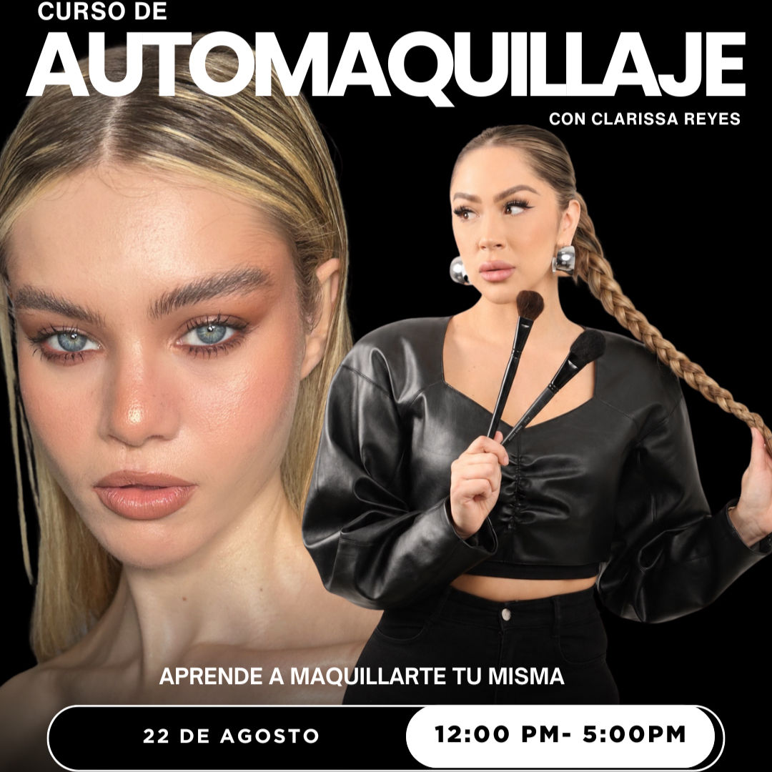Clase de Automaquillaje con Clarissa Reyes