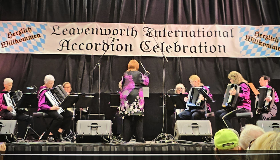 Beverley Fess directs her ensemble