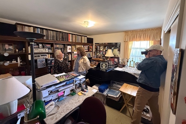 Joan Sommers, Brooke Knoll (FMK Project Manager), Alexander Buettner (Creative Artist)