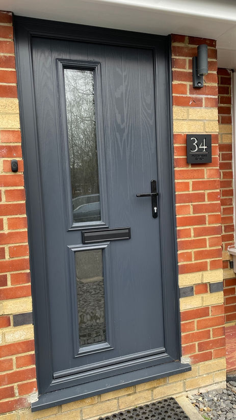 Anthracite Grey Door