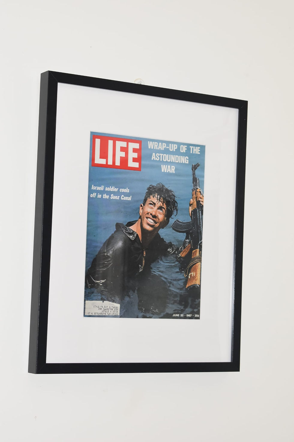 Thumbnail: FRAMED LIFE MAGAZINE COVER | 1967 SIX-DAY WAR