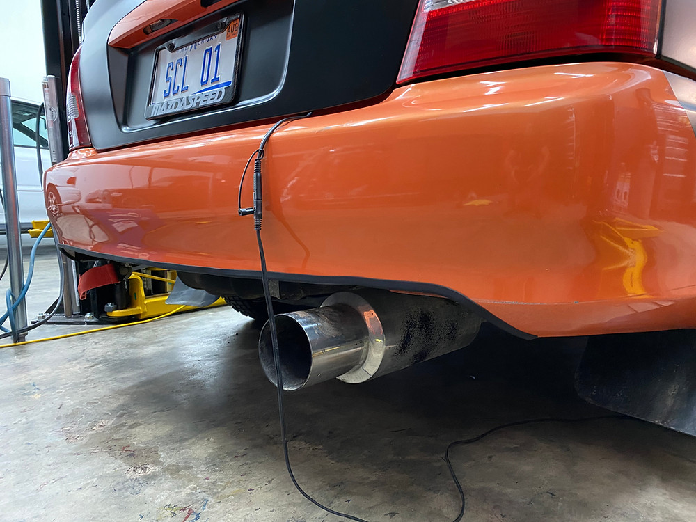 Mazdaspeed Protege Cut Rear Bumper