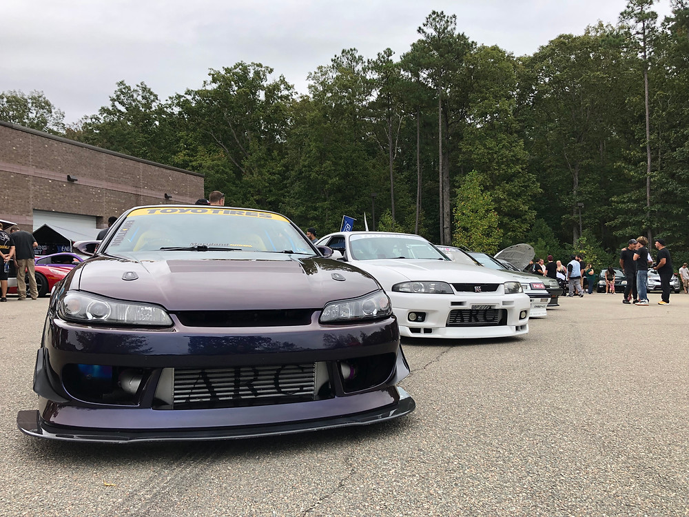 Nissan Silvia S15 and Nissan GTR R33