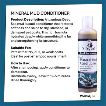 Pets with frizzy, dull, or weak coats
Ideal for post-shampoo nourishment
