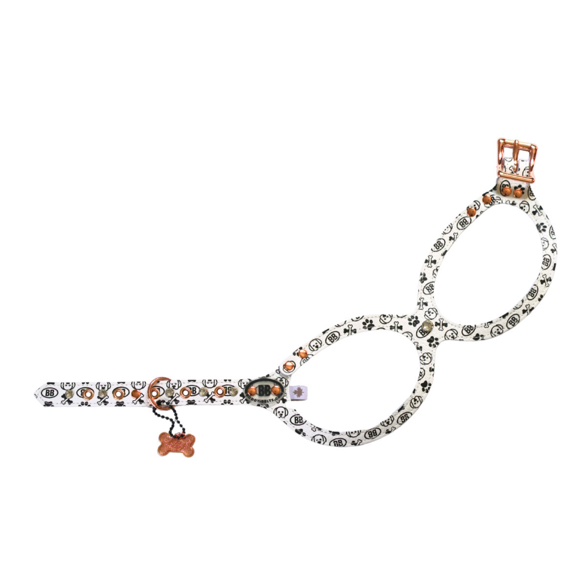 Leather Harness – Signature(With Crystals)