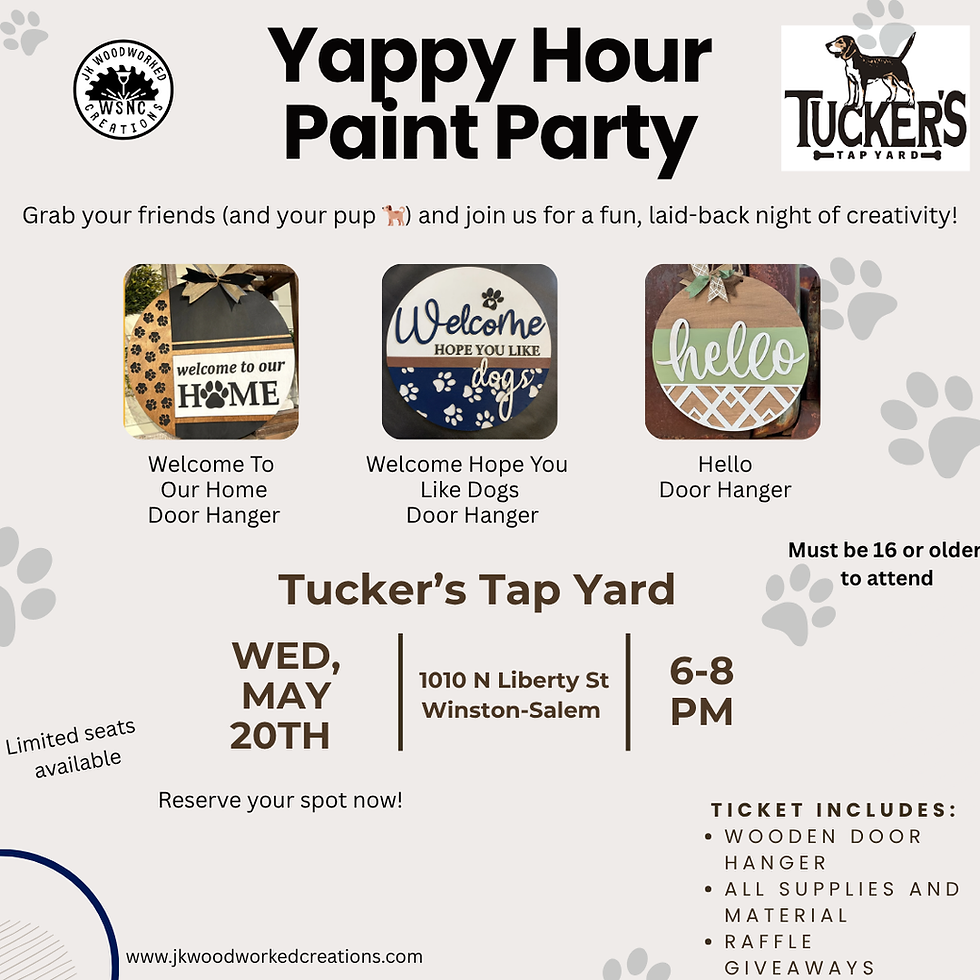 Yappy Hour Paint Party