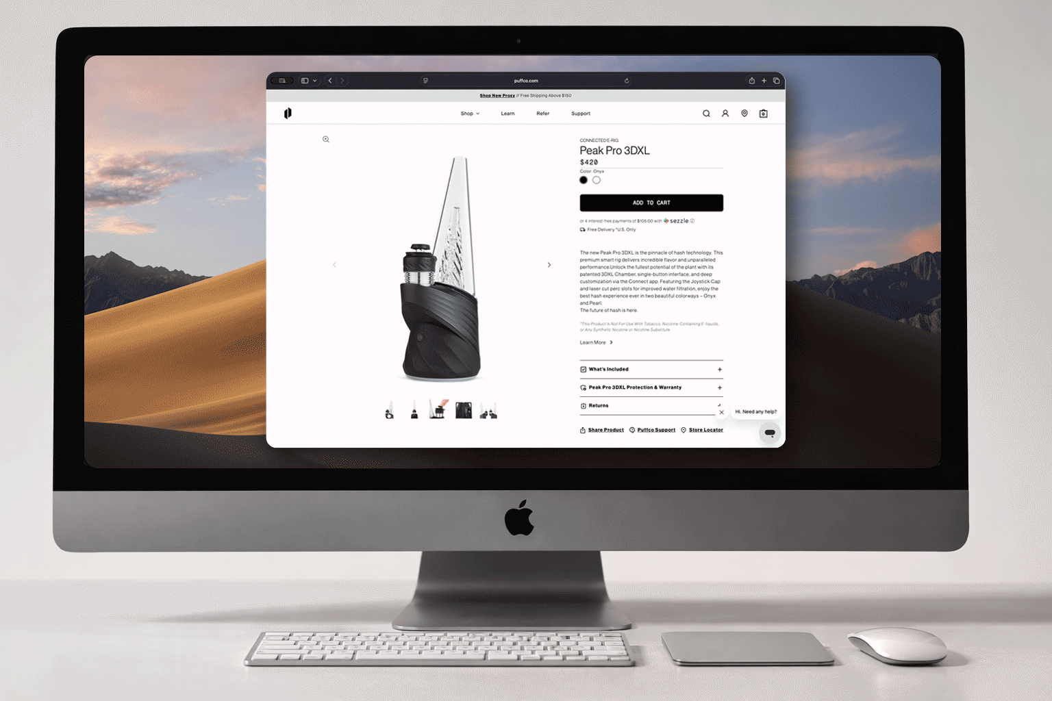 E-commerce - Interactive Carousel Experience