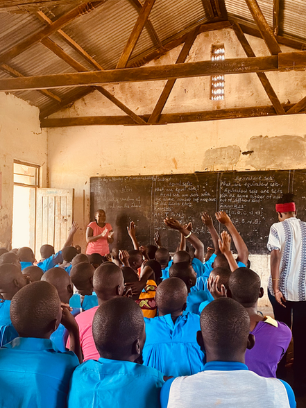 Ugandan classroom