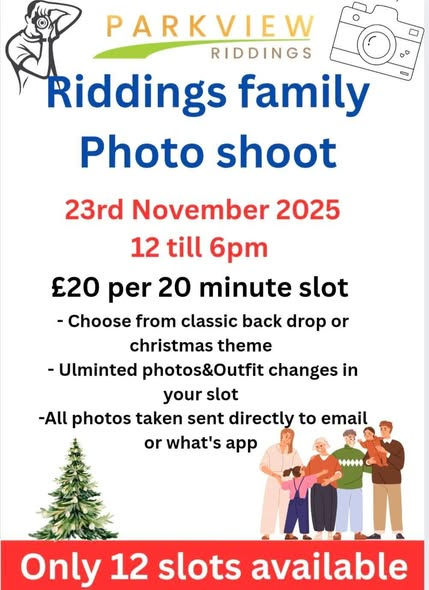 Not long to go until our Photo Shoot Days!