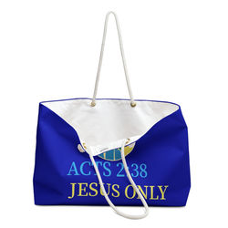 Holy Style Apparel weekender bag