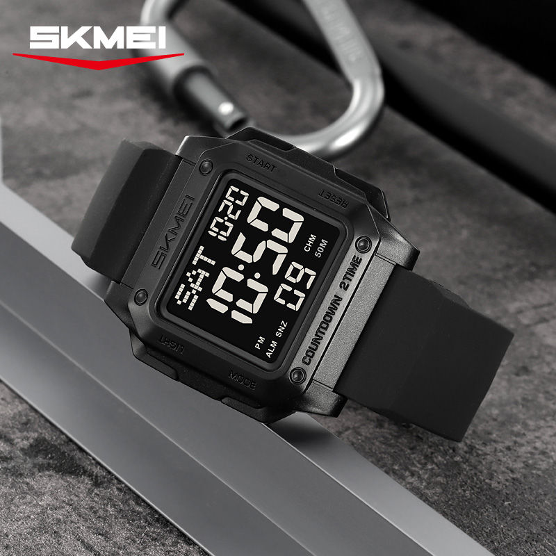 Miniatura: SMKEI® Relógio Alpha Black