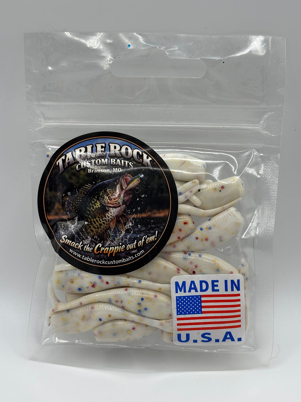 Thumbnail: Table Rock Custom Baits - 2” Crappie Crusher- 20 Pack- Crappie Jig