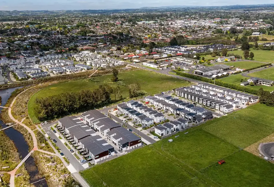 99 Grove Road, Papakura. A total of 101 houses for the residential development ,showcasing architectural design by Terra Consultants and Terra Architects, a leading multidisciplinary engineering company in New Zealand.