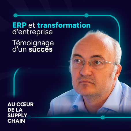 ERP SAP et transformation d'entreprise, témoignage d'un succès