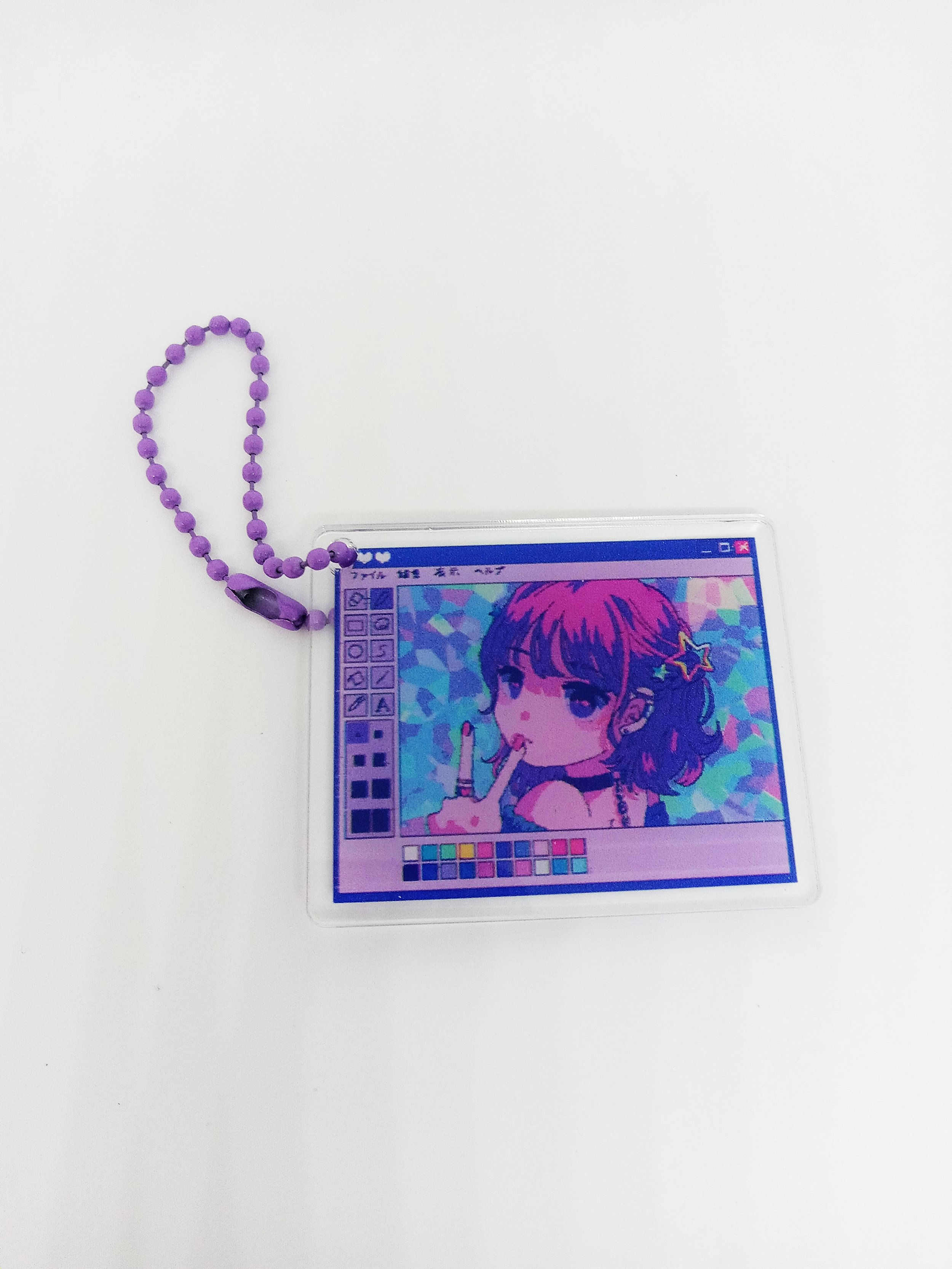 Kawaii Anime Girl Keychain