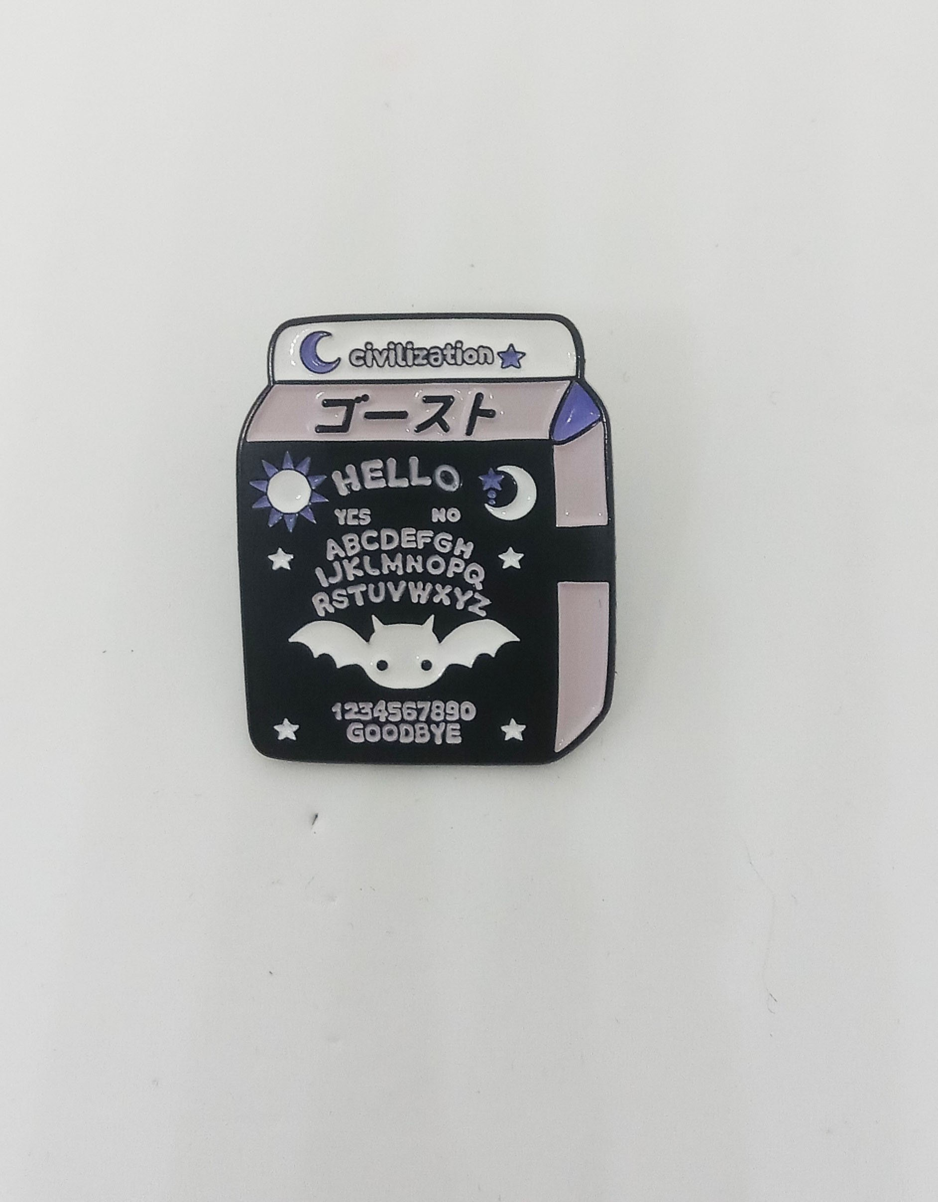 Ouija Milk Pin