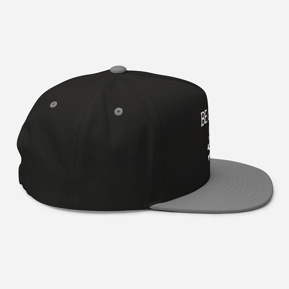 Thumbnail: Be Curious Flat Bill Cap