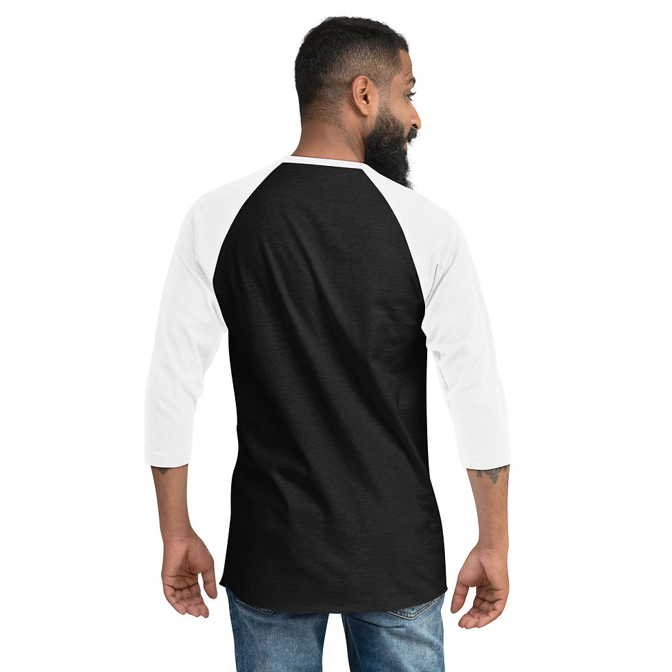 Thumbnail: Be Curious 3/4 sleeve raglan shirt