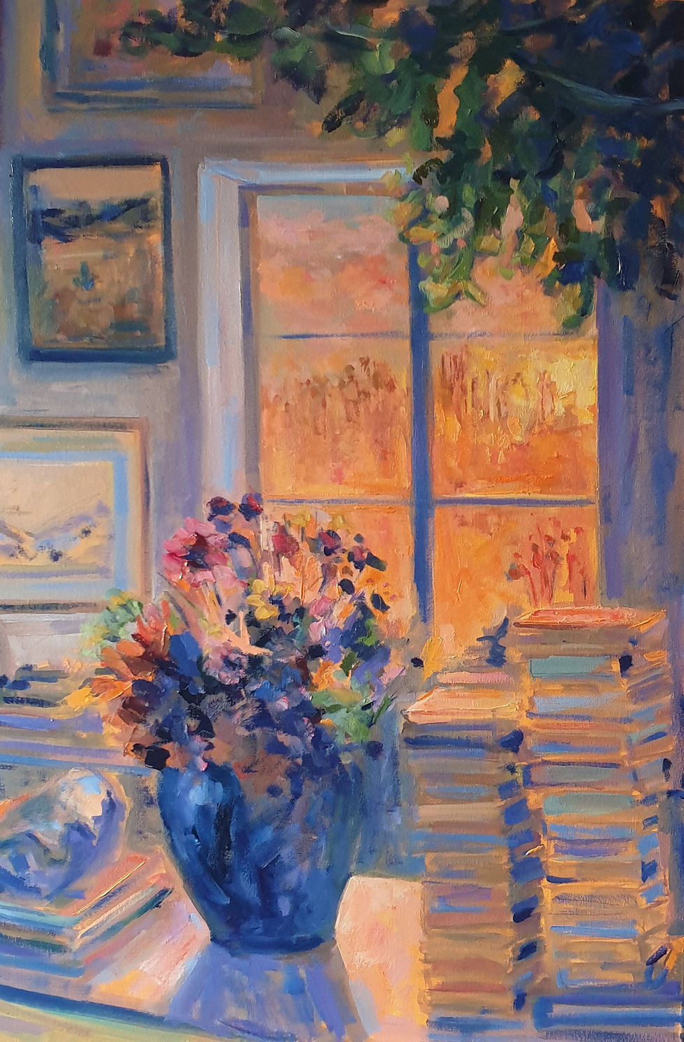 Thumbnail: Sunset Through the Living Room