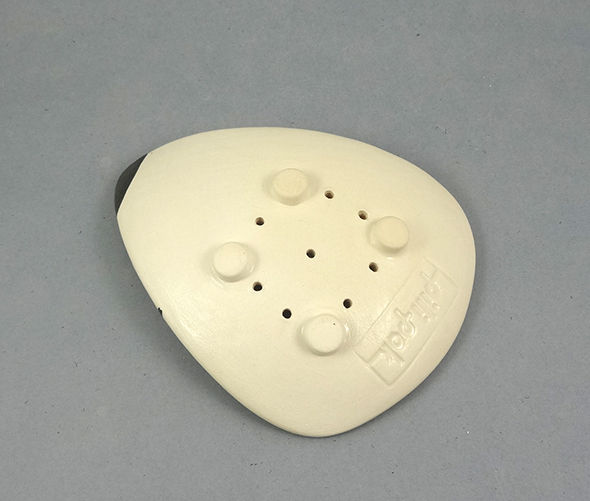Miniature : porte savon vert céramique artisanale graphique vintage