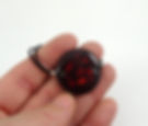 bracelet bordeaux rond avec élastique bijou pour homme ou femme