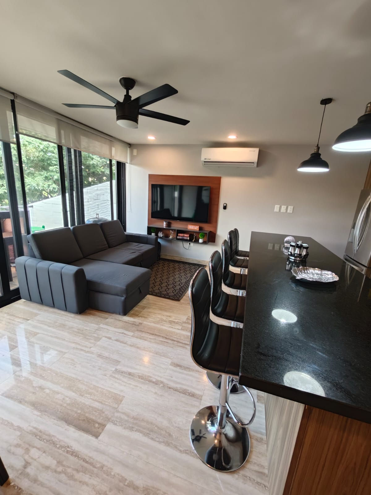 Departamento en renta 1 habitación + den | AWA Playacar Playa del Carmen México