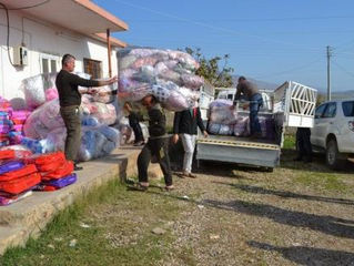 Serving the Internally Displaced Families Included Sleeping Material