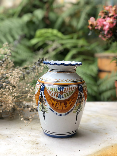 Jarrón Cerámica Talavera del Carmen