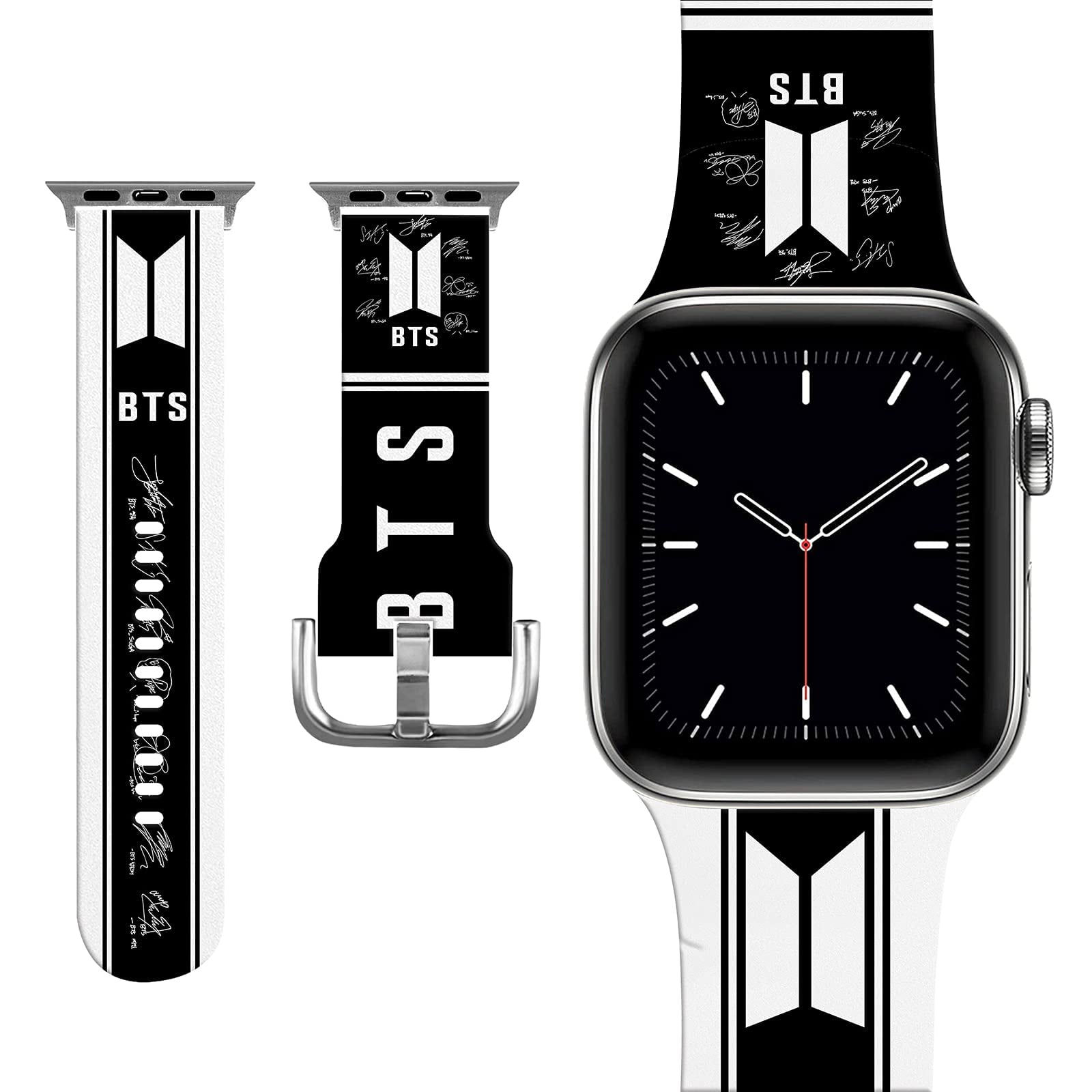 Porchke BTSs Watch Band，Compatible With Apple Watch Band