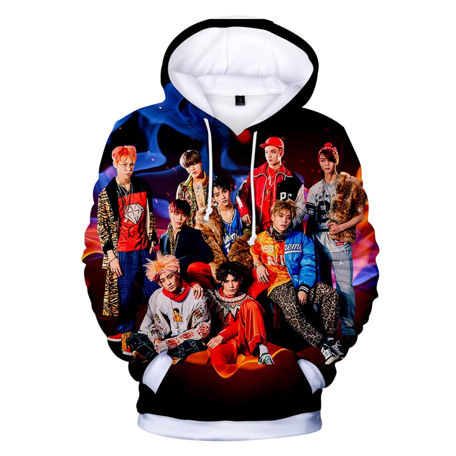 Kpop 3D NCT Hoodie