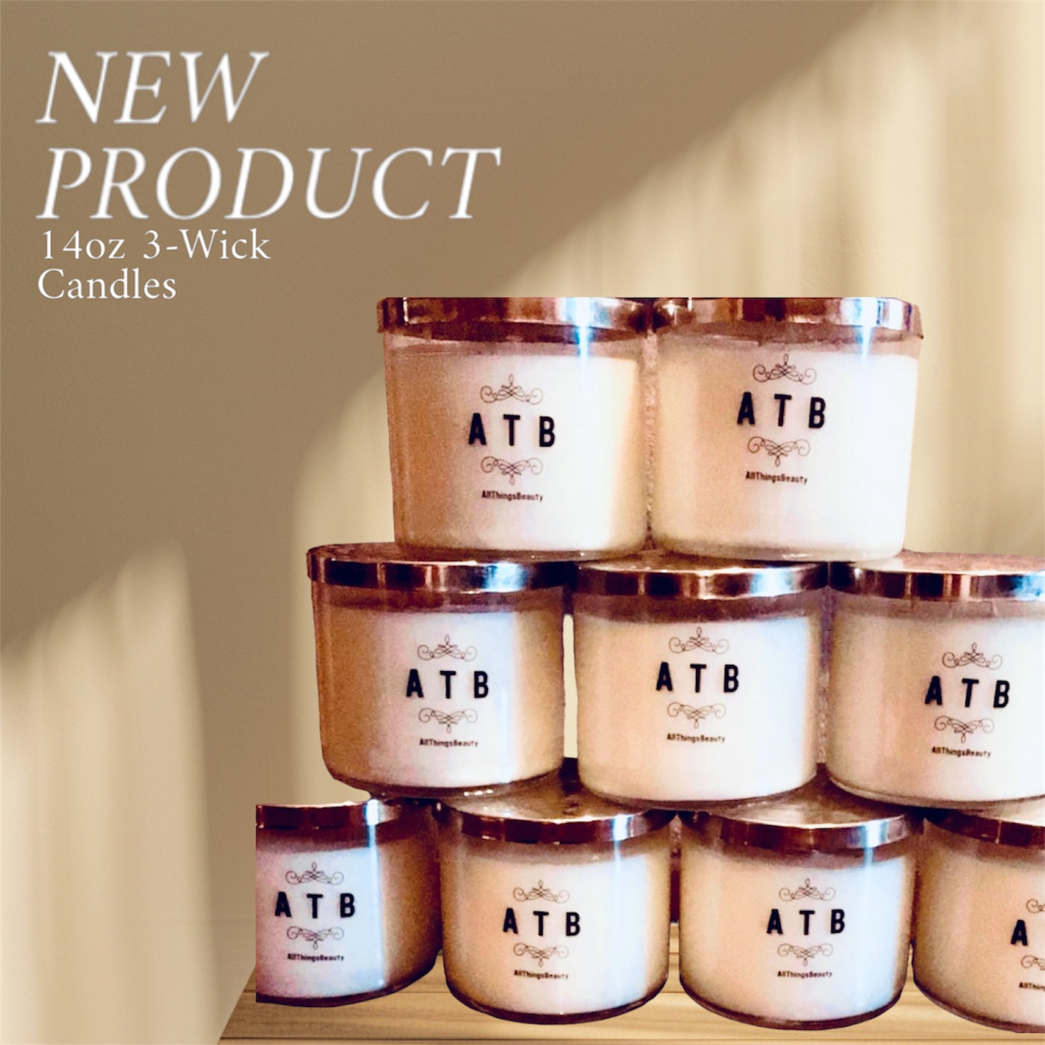 14oz 3-Wick Candles