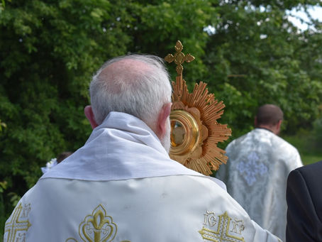 Relacja z uroczystości Bożego Ciała