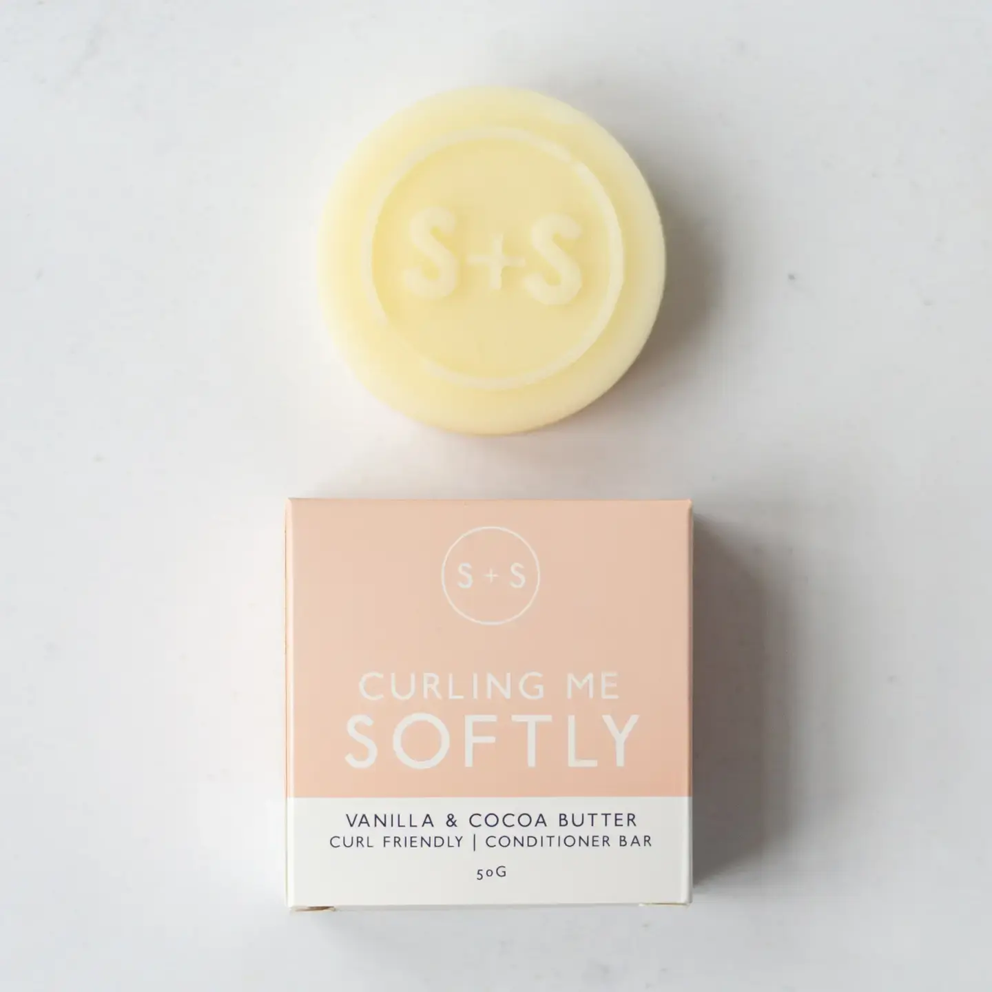 Curling me softly conditioner bar - Salt & Steam