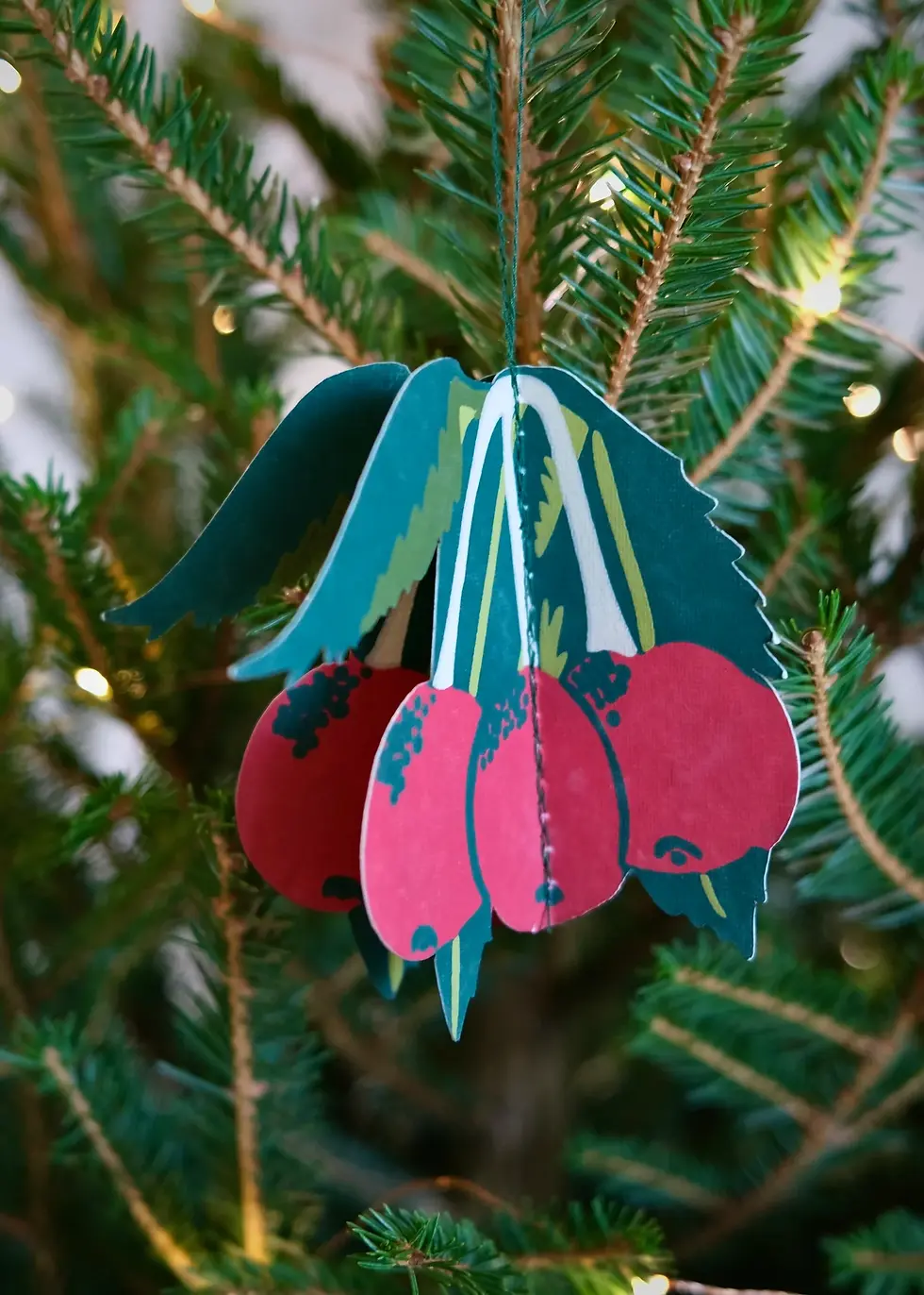 Thumbnail: Foliage paper ornament - East End Press